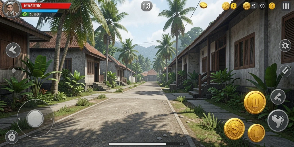 Tampilan grafis yang memukau dan detail.