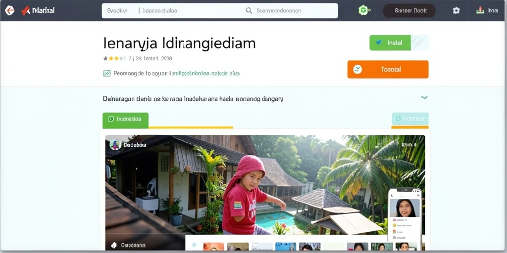 Tampilan antarmuka yang ramah pengguna.