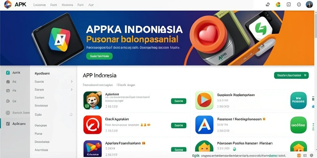 Tampilan antarmuka aplikasi yang menarik dan modern.