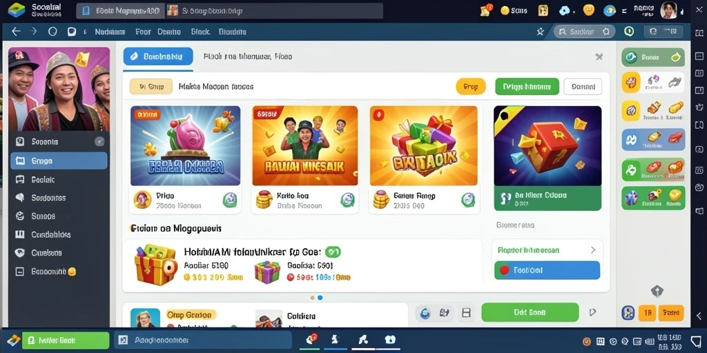Screenshot DUNIA777 menampilkan level yang penuh warna.