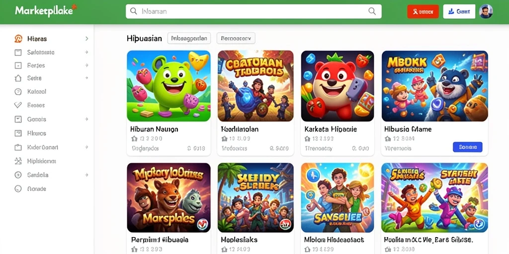 Tampilan awal yang menarik dan mudah dipahami.
