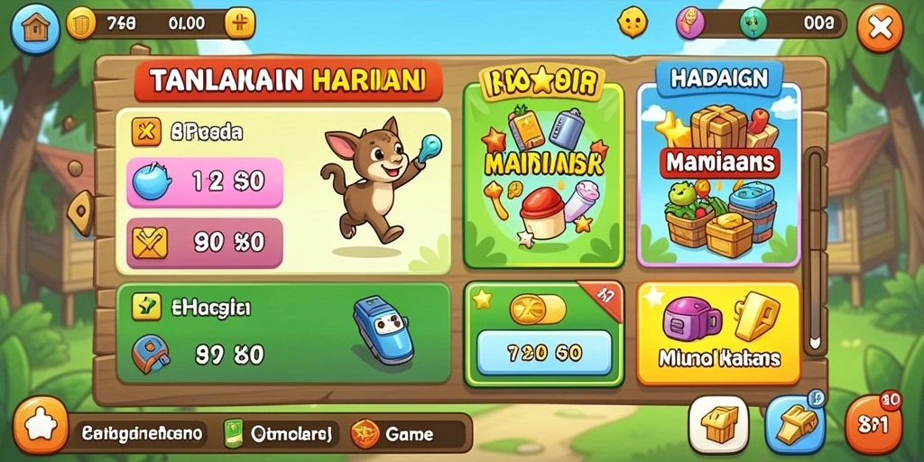 Tampilan antarmuka yang menarik dan mudah digunakan.