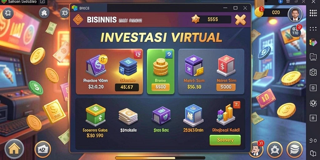 Screenshot menampilkan tampilan antarmuka permainan yang menarik.