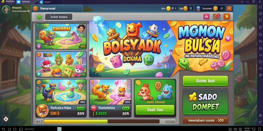 Tampilan antarmuka yang menarik dan user-friendly.
