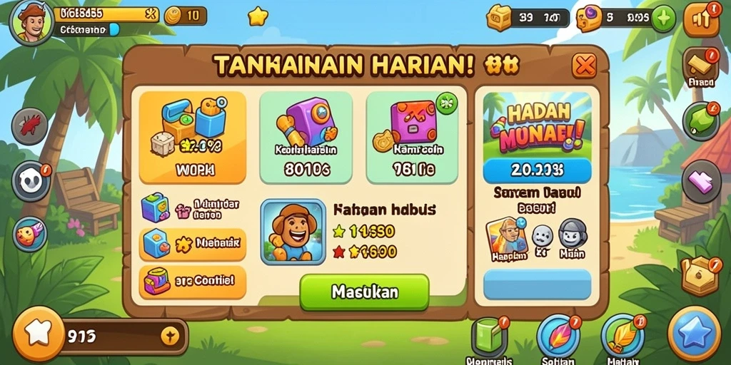 Tampilan antarmuka pengguna yang ramah dan intuitif.