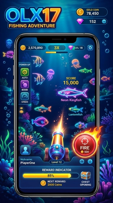 Galeri pratinjau visual olx17 build APK resmi terbaru